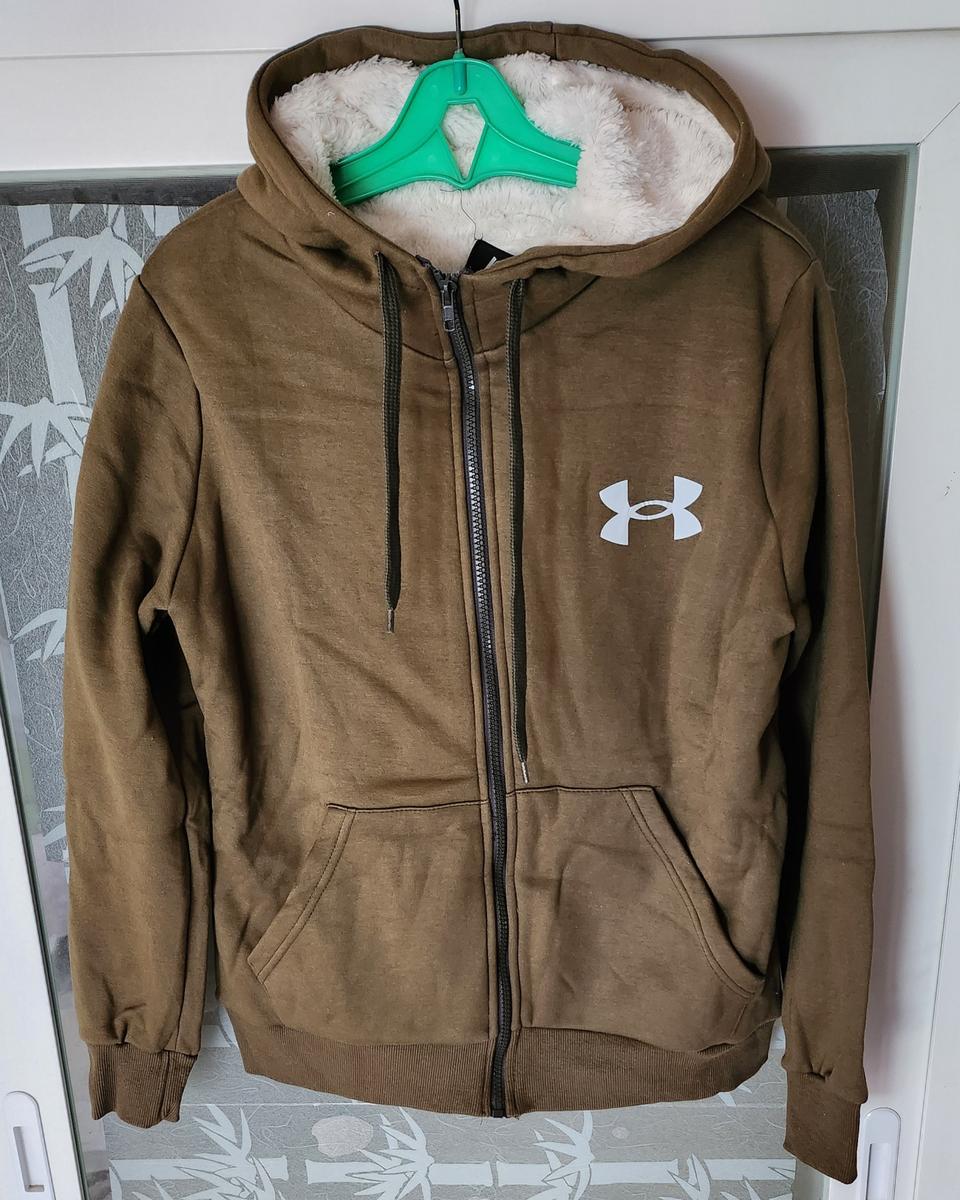 언더아머 후드 가디건
