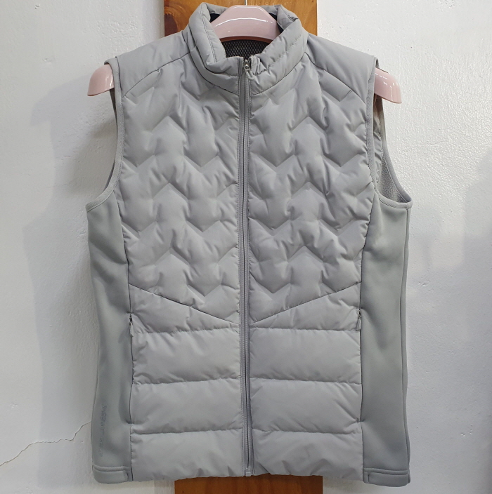 장미쉘바스키아 구스다운 패딩조끼(100)