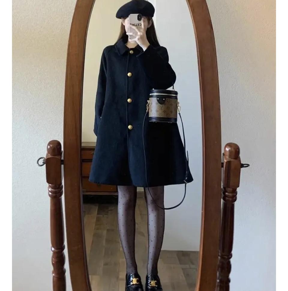 여자겨울자켓 블랙코트