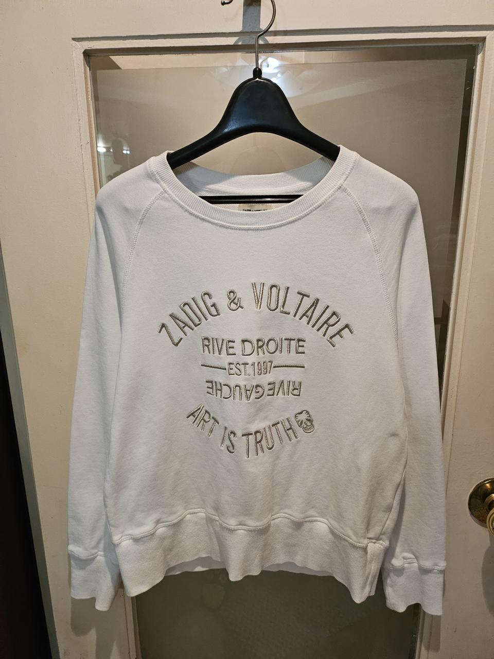 쟈딕앤볼테르 자수 맨투맨 M