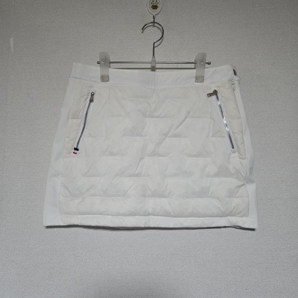 미사용 까스텔바작 구스 패딩 골프치마 70