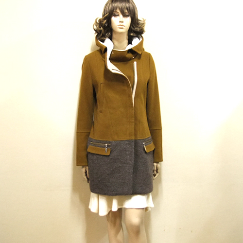 어스앤뎀(us n them) 울 후드코트..여85