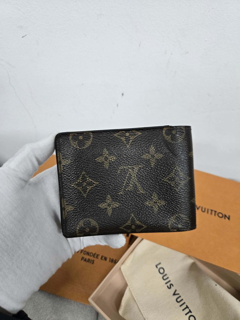 [보증서 정품] 루이비통 모노그램 반지갑