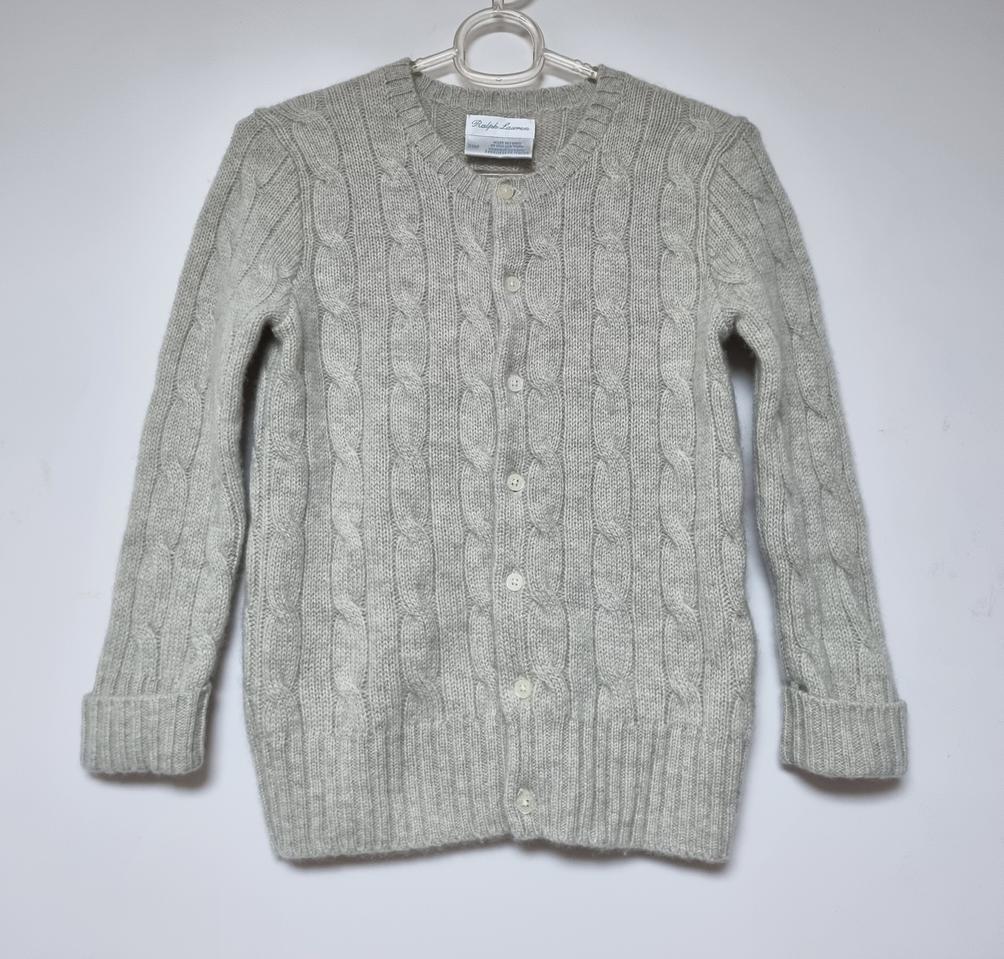 랄프로렌 베이비 캐시미어100 케이블 가디건