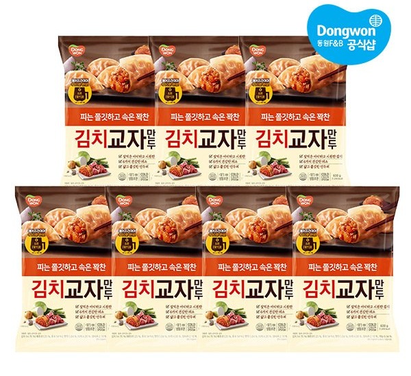 동원 개성 교자만두 600g 7봉 김치만두