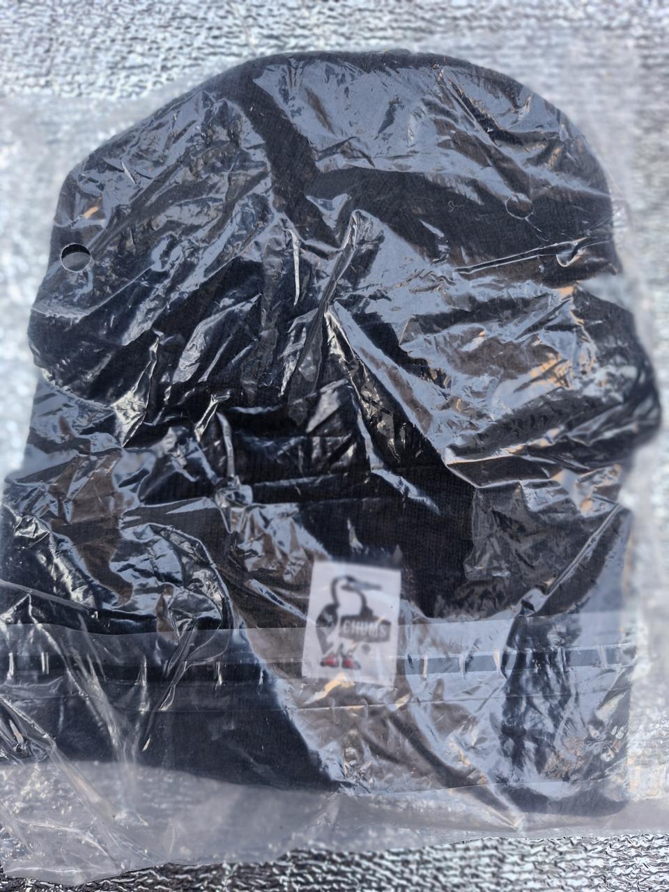 챰스 검정니트모자