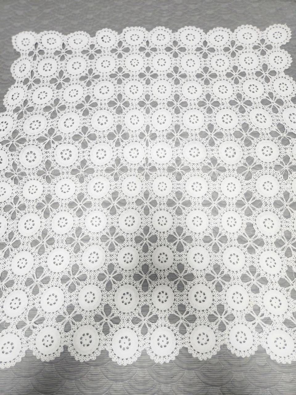 손뜨개 포인트 탁자보