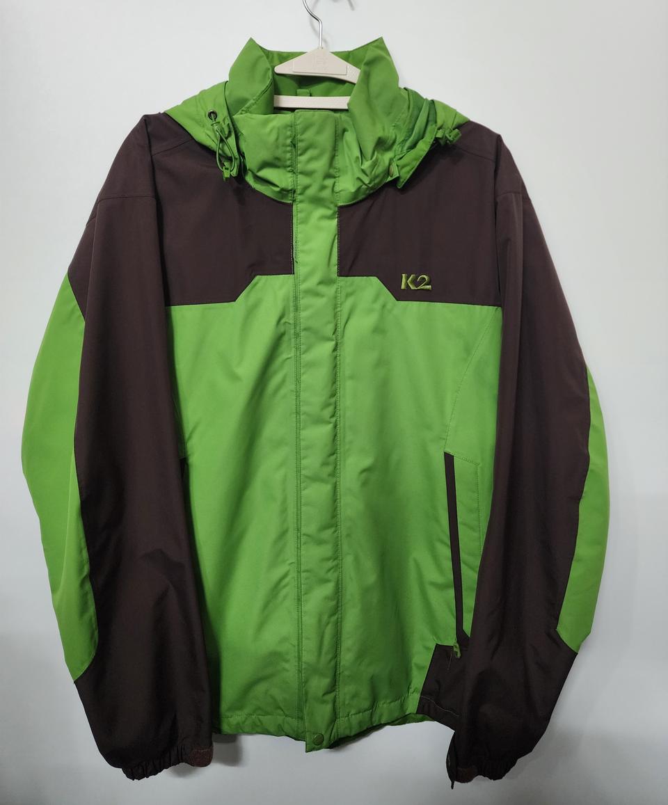 K2 바람막이 등산 자켓 그린 브라운 바람막이 100