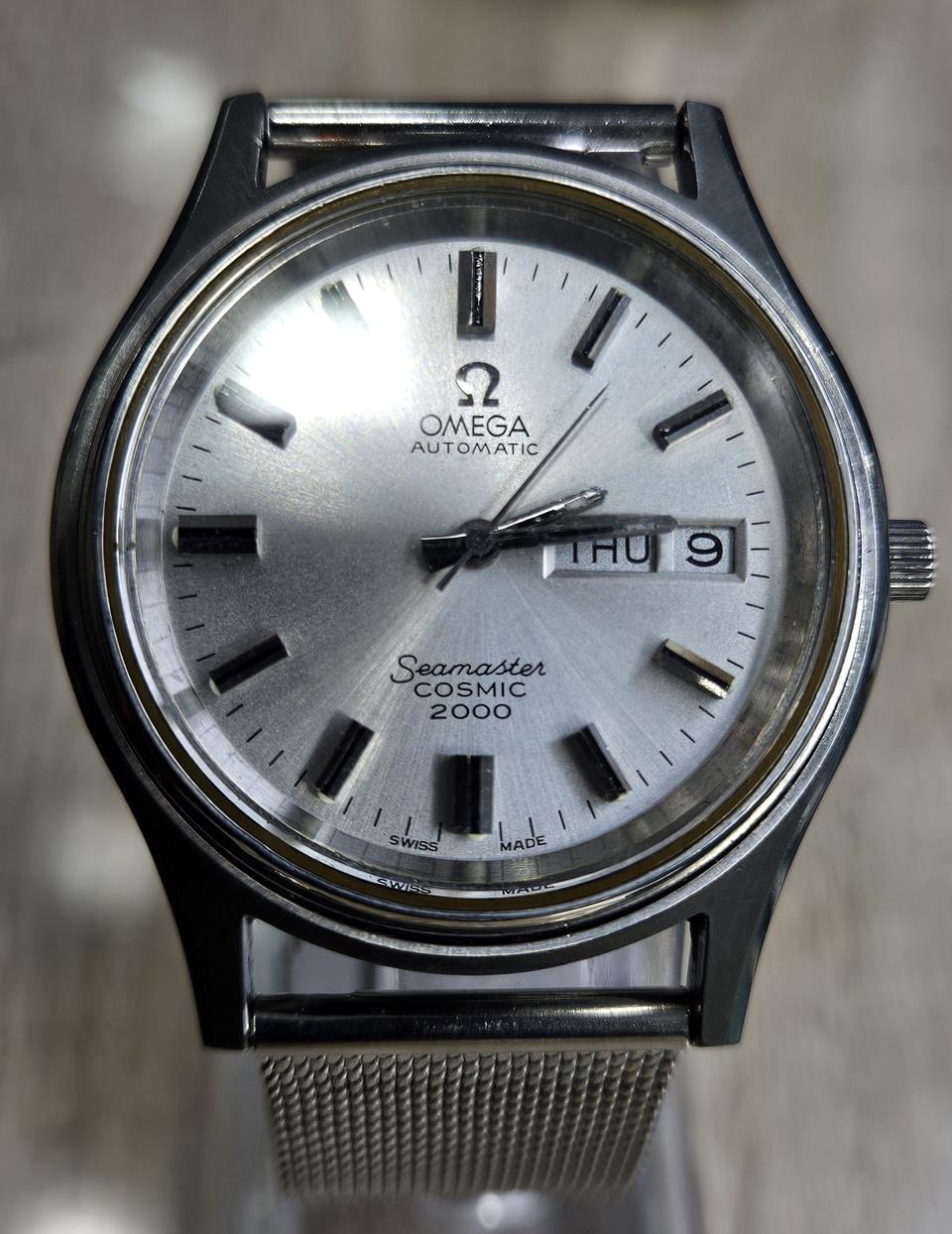 오메가 빈티지 씨마스터 코스믹 2000 오토매틱 남성용 시계