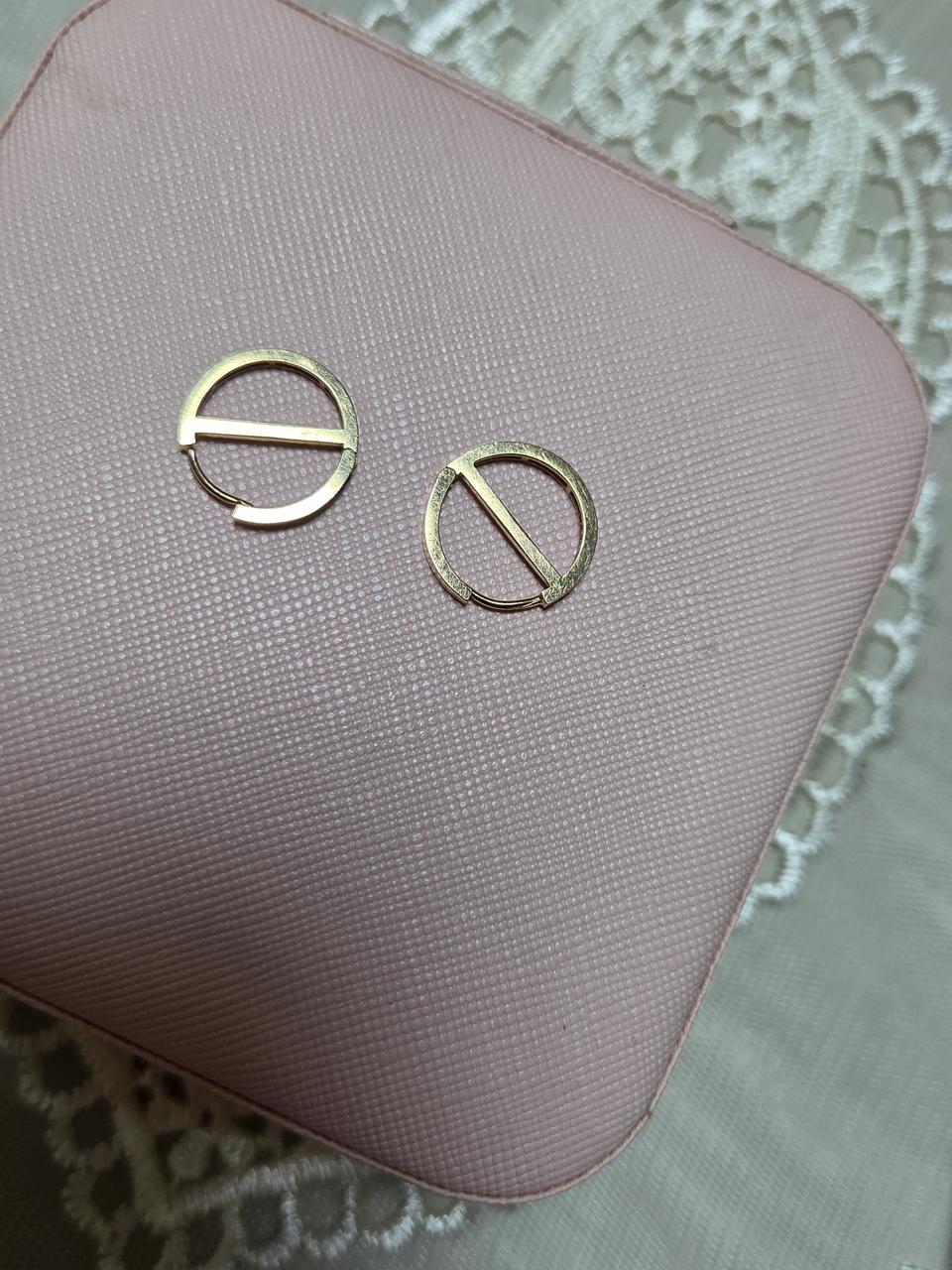 주말만18k 로즈골드 원터치 귀걸이