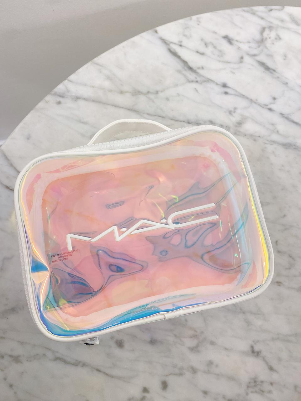 맥 홀로그램파우치/새상품