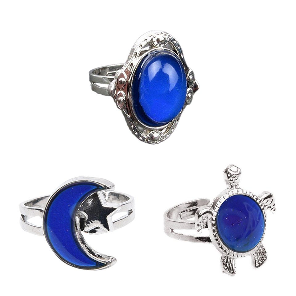 새 랜덤 발송 기분 전환 색상 전환 색깔 기본 반지 링 마음 확인 온도