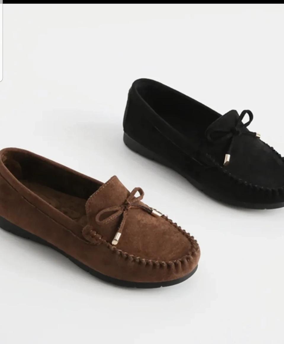 새상품 털안감 로퍼 털신발 겨울로퍼