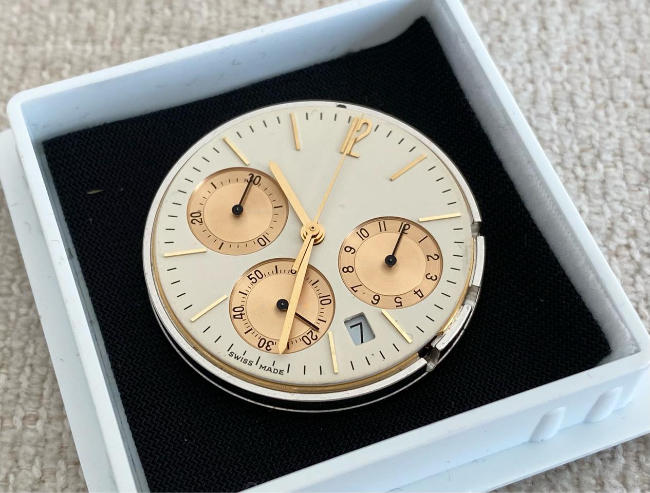 불가리 쿼츠용 정품 무브 CH35SG 18K 디아고노 35MM