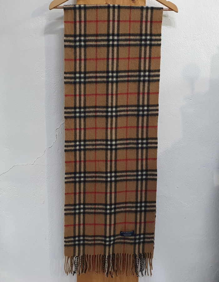 버버리 캐시미어 100% 머플러