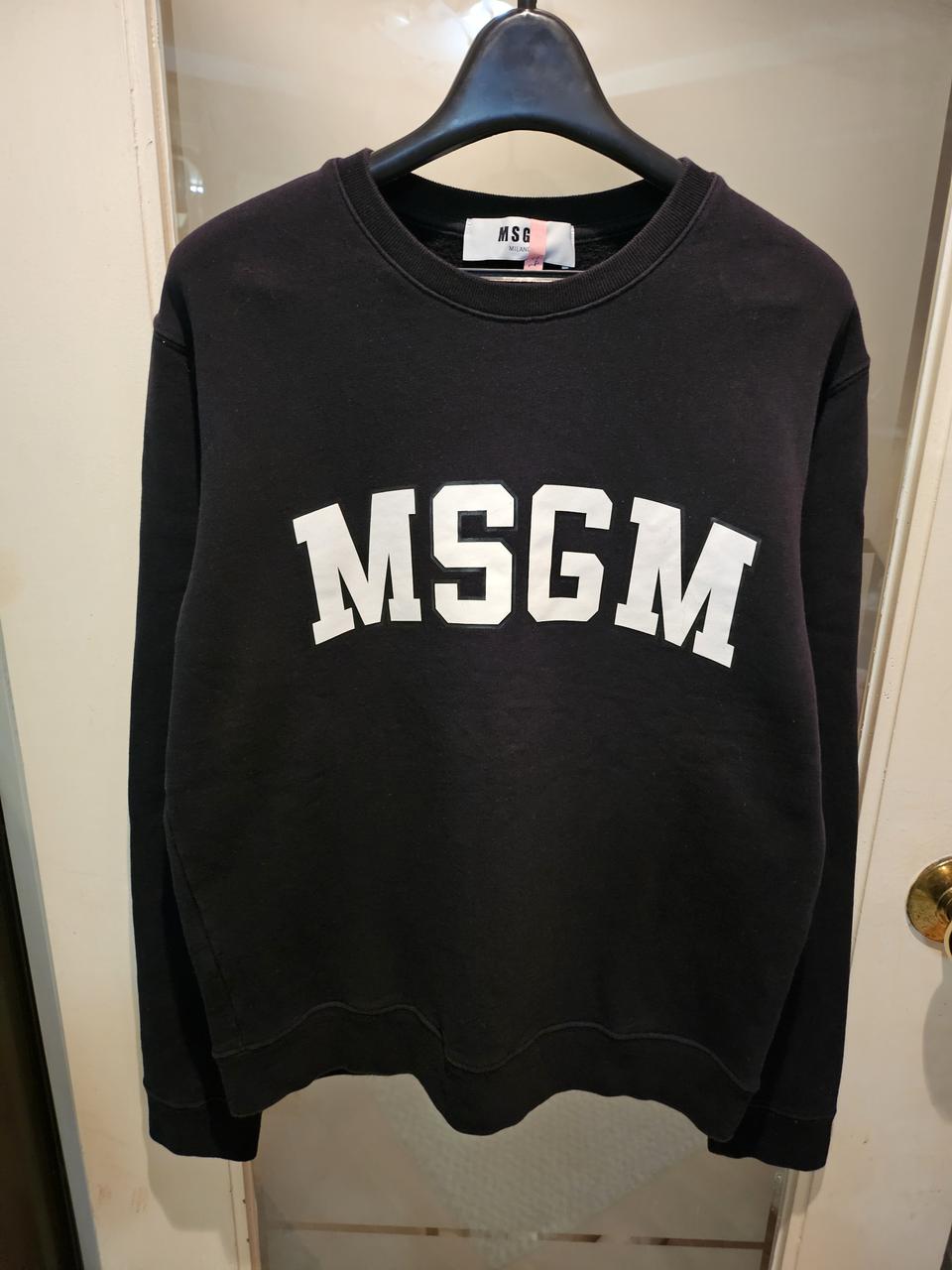 MSGM 기모 맨투맨 S
