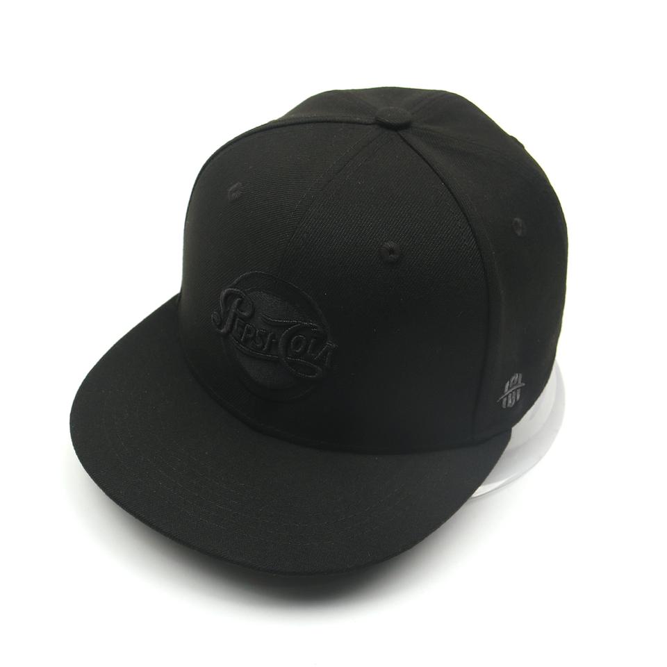 55-58cm 펩시 콜라 시그니쳐 블랙 스냅백 모자 C007P -101