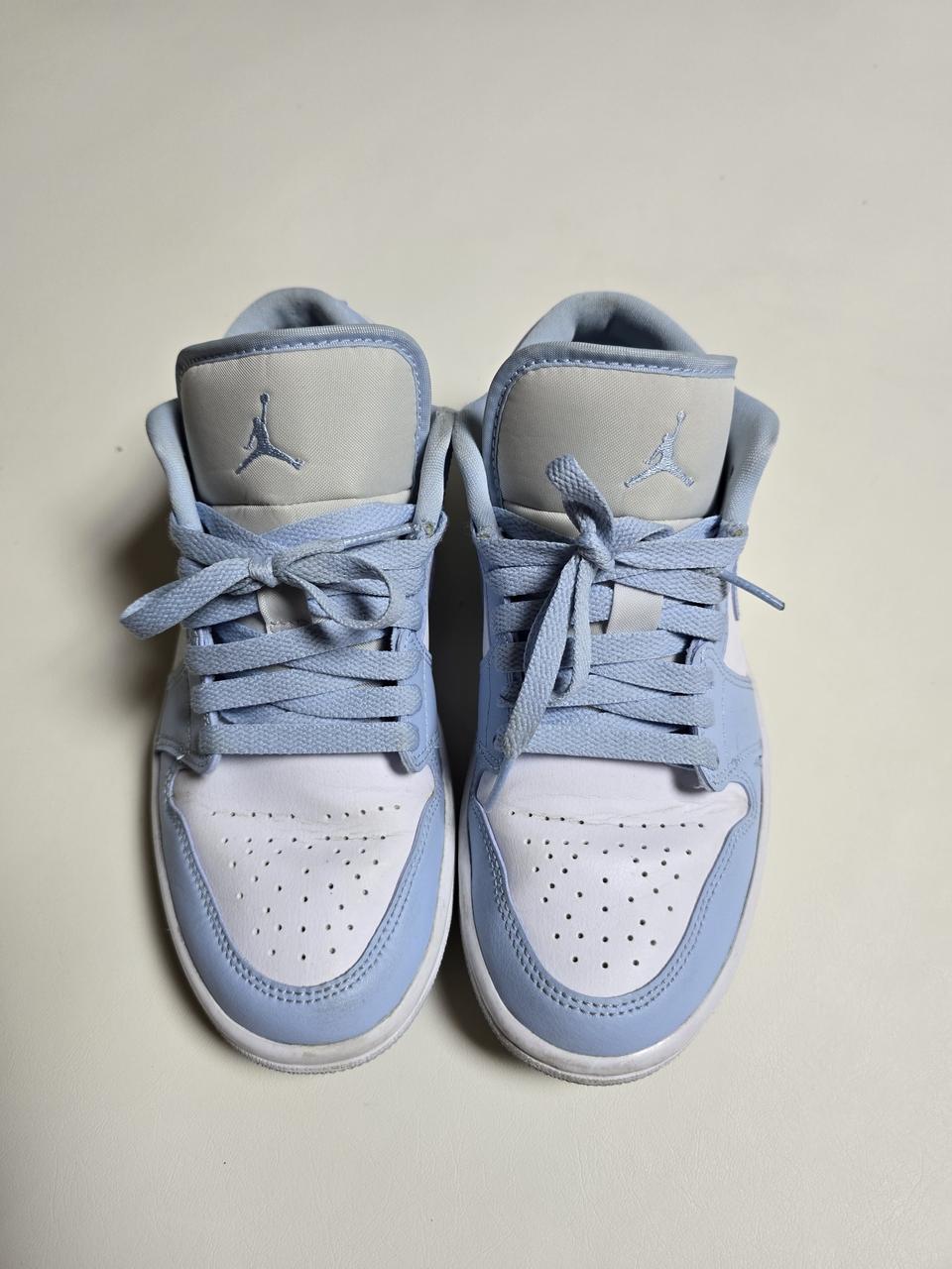 나이키 에어 조던 1 로우 아이스블루 운동화235