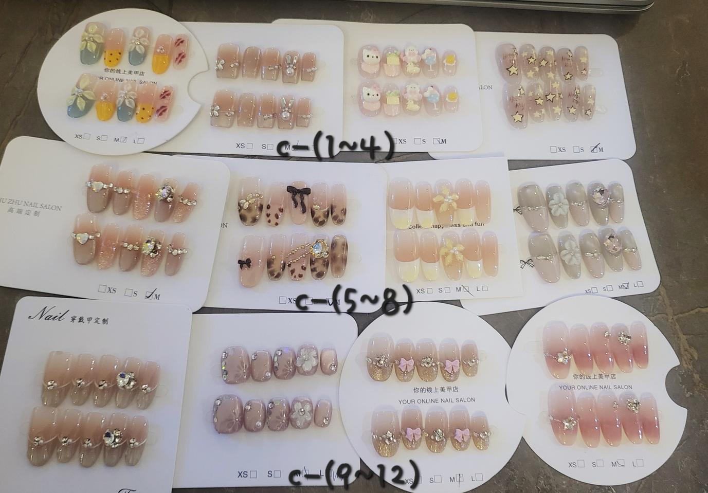 수제네일팁 5000원씩3