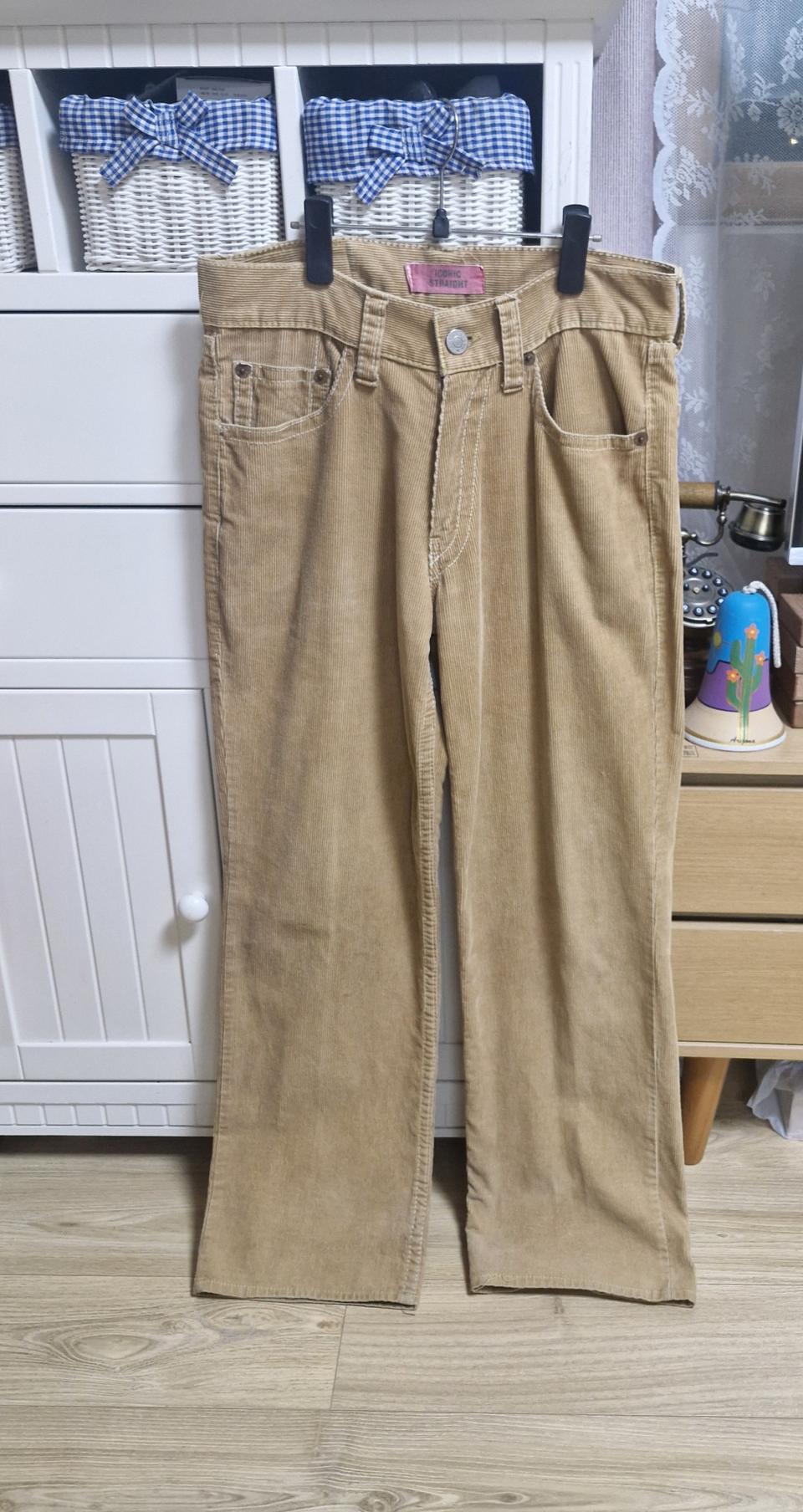 리바이스 코듀로이 바지