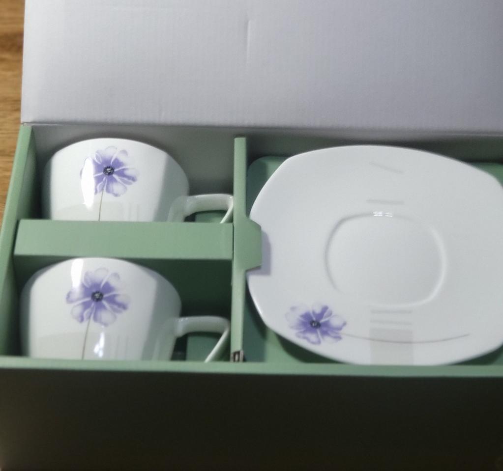 동양하우스 본차이나 2인 커피잔 세트