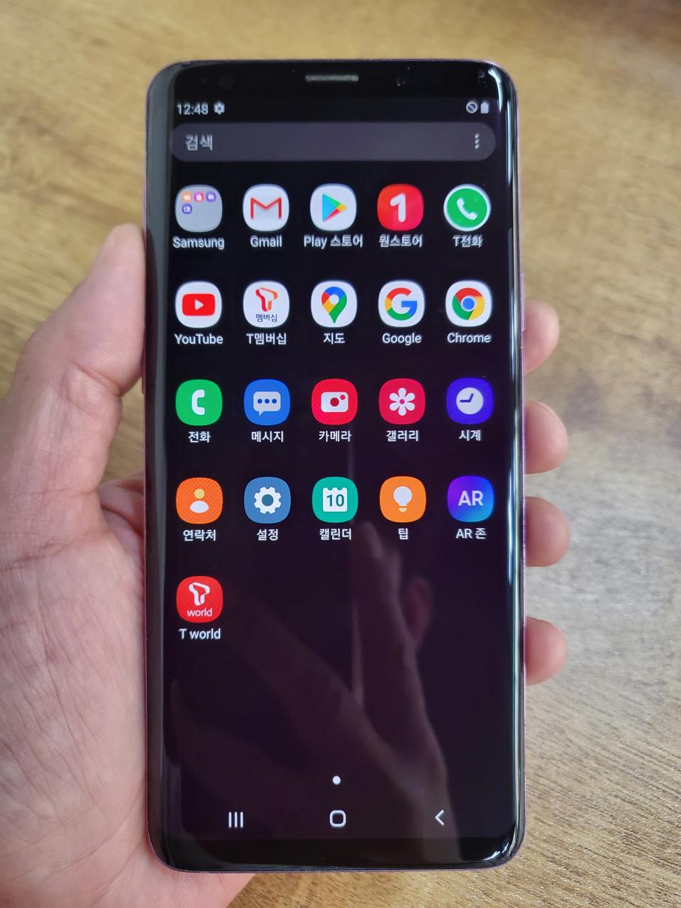 갤럭시S9플러스 퍼플 64GB SK공기계 중고폰 최저가 당일발송