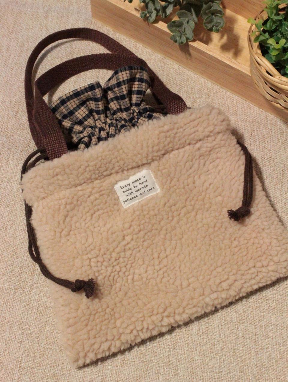 핸드메이드 미니 파우치 겸 미니백