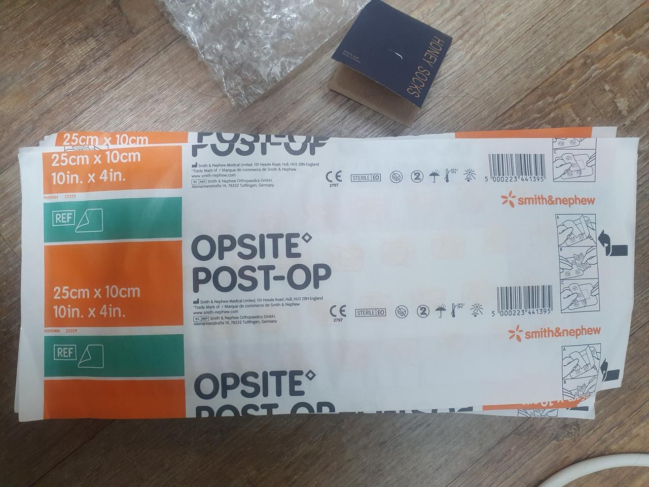 OPSITE POST-OP 드레싱 25x10cm 오피사이트 15개