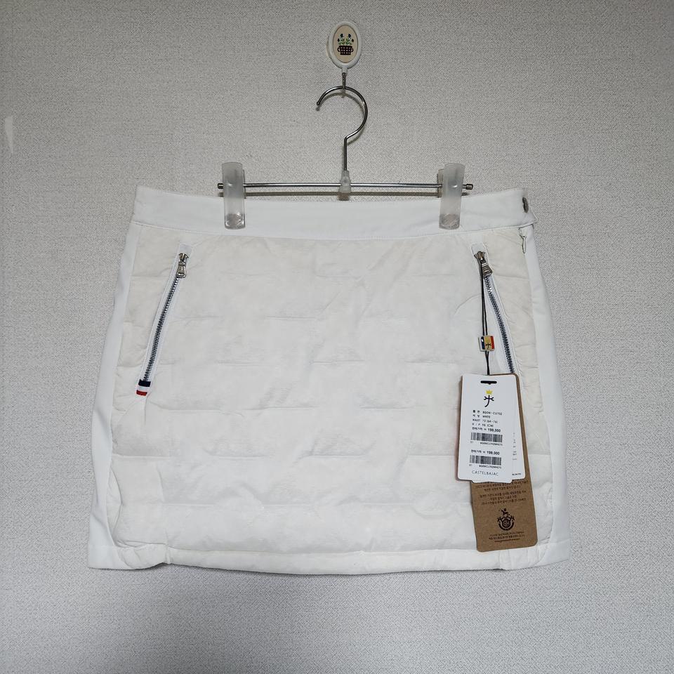 미사용 까스텔바작 구스 패딩 골프치마 73
