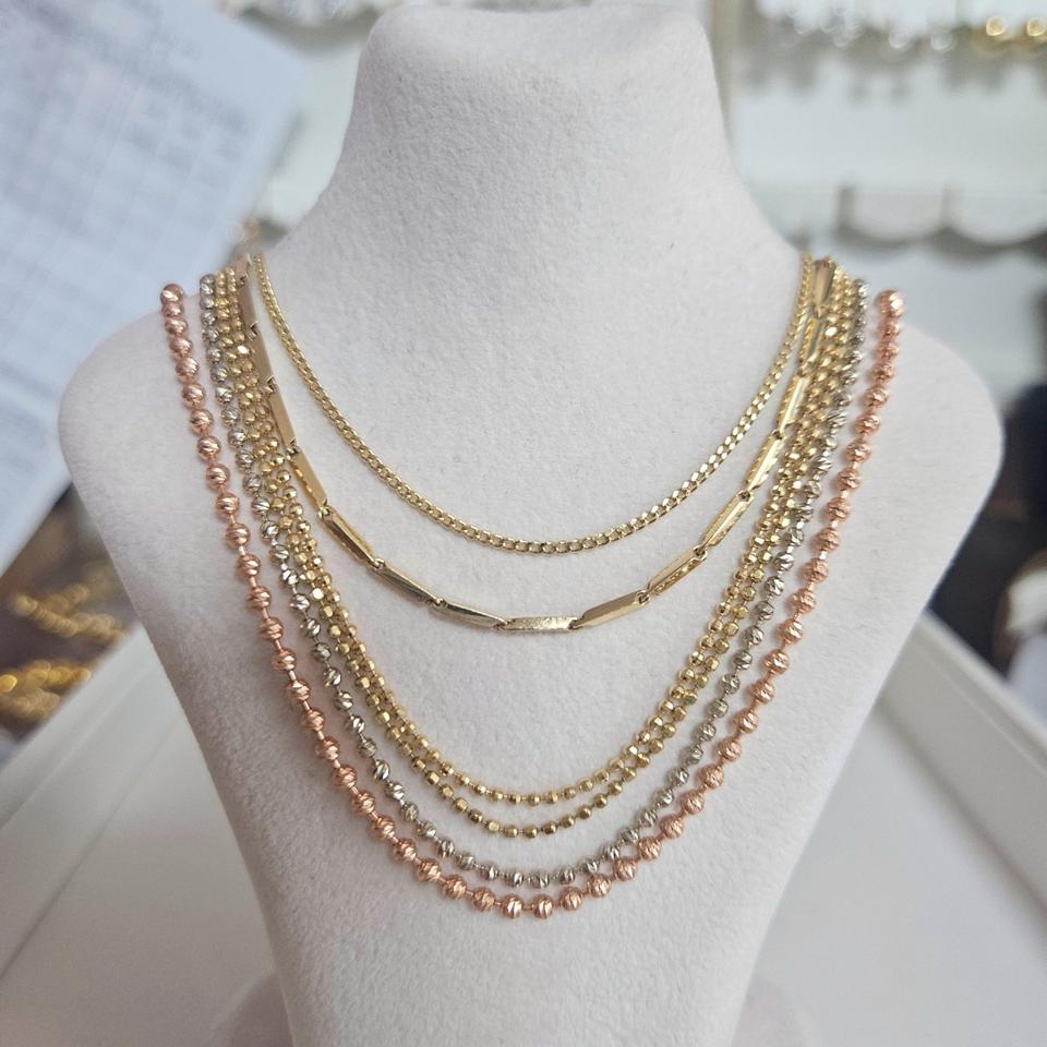 14k볼체인목걸이 군번줄