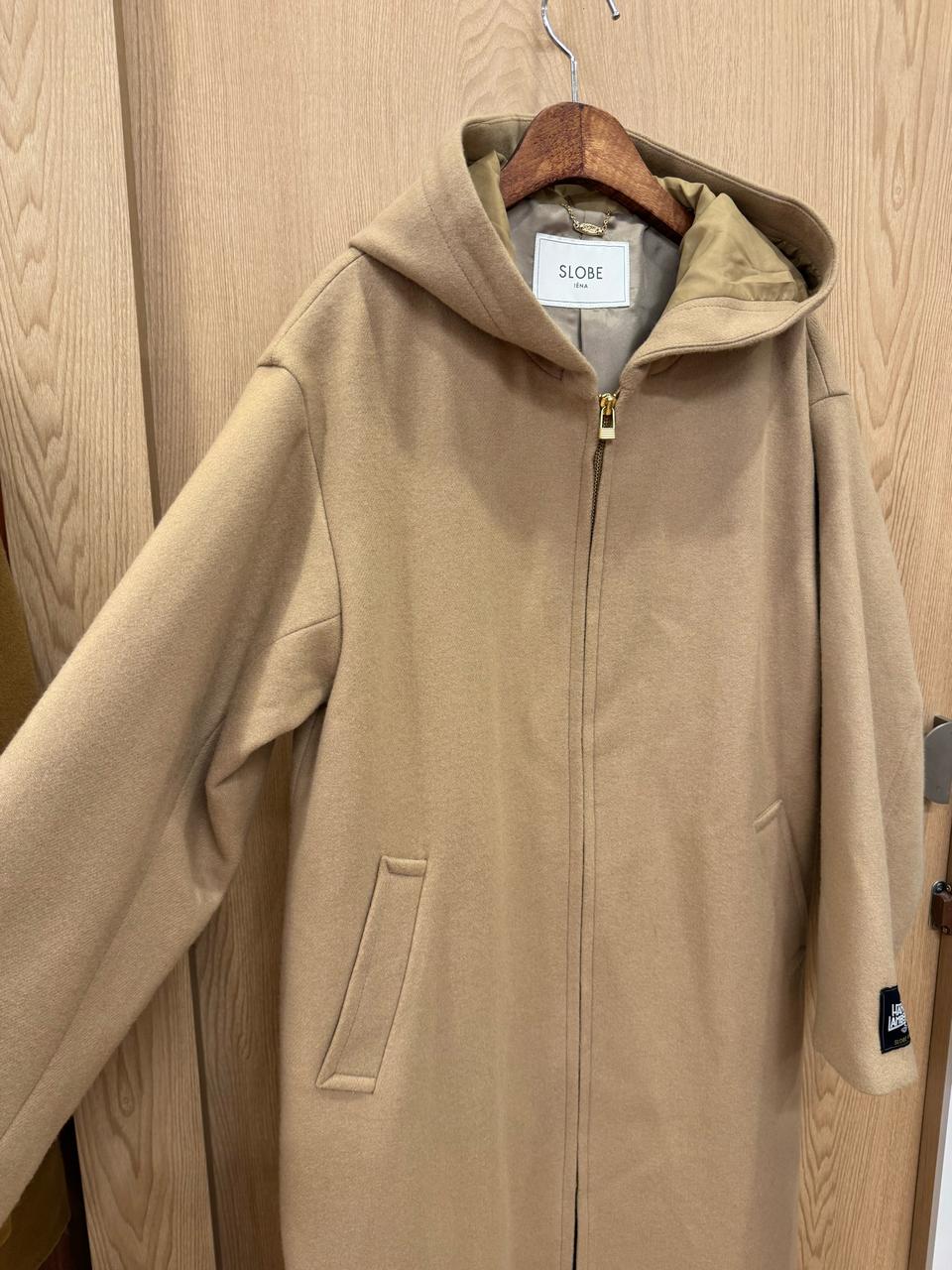 slobe iena후드롱울코트