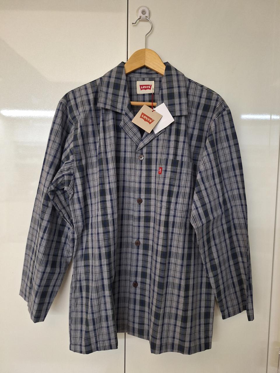 새제품) 리바이스 남성 파자마 상의 95