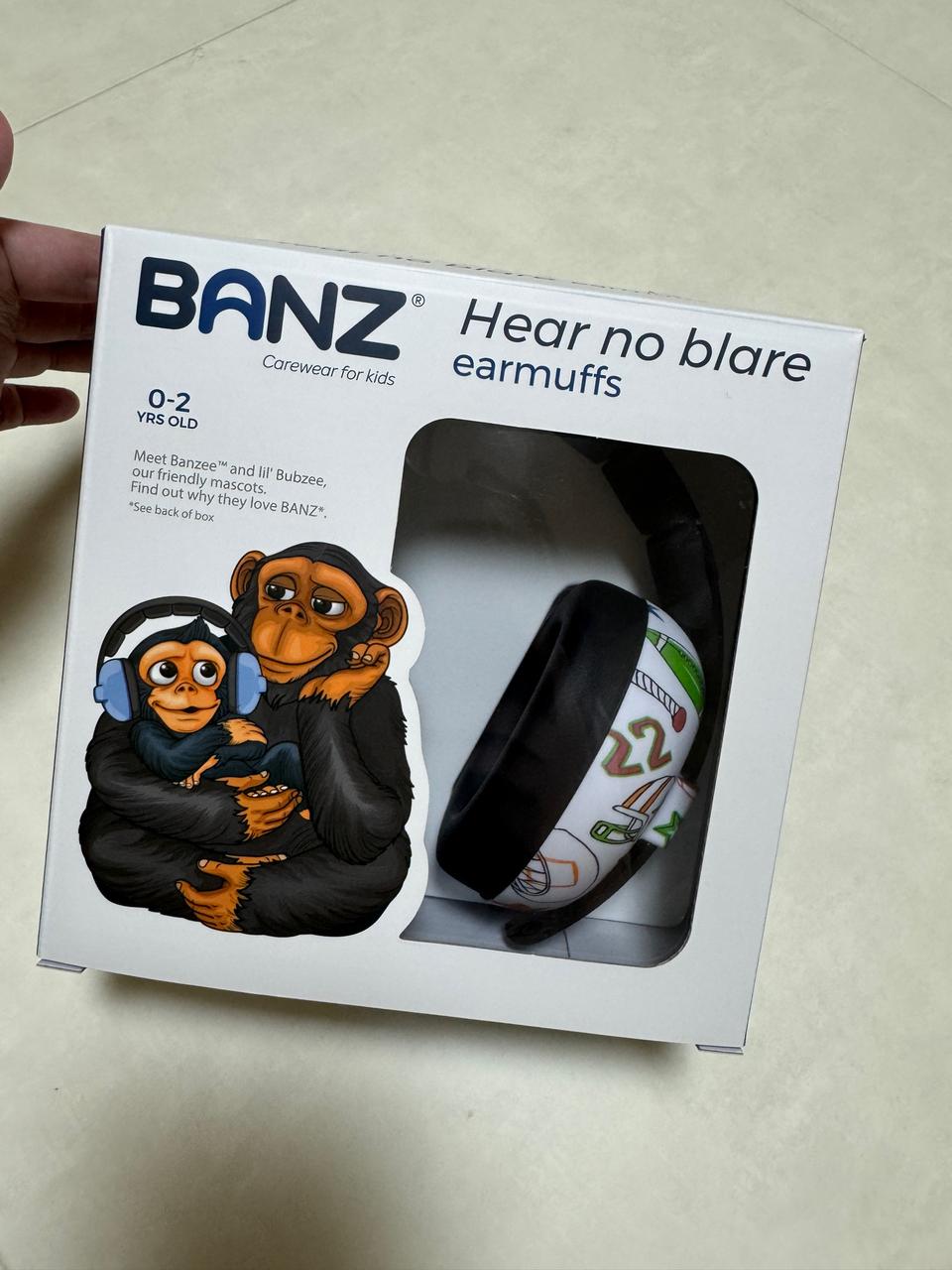 베이비 반즈 BANZ 아기이어머프 헤드셋