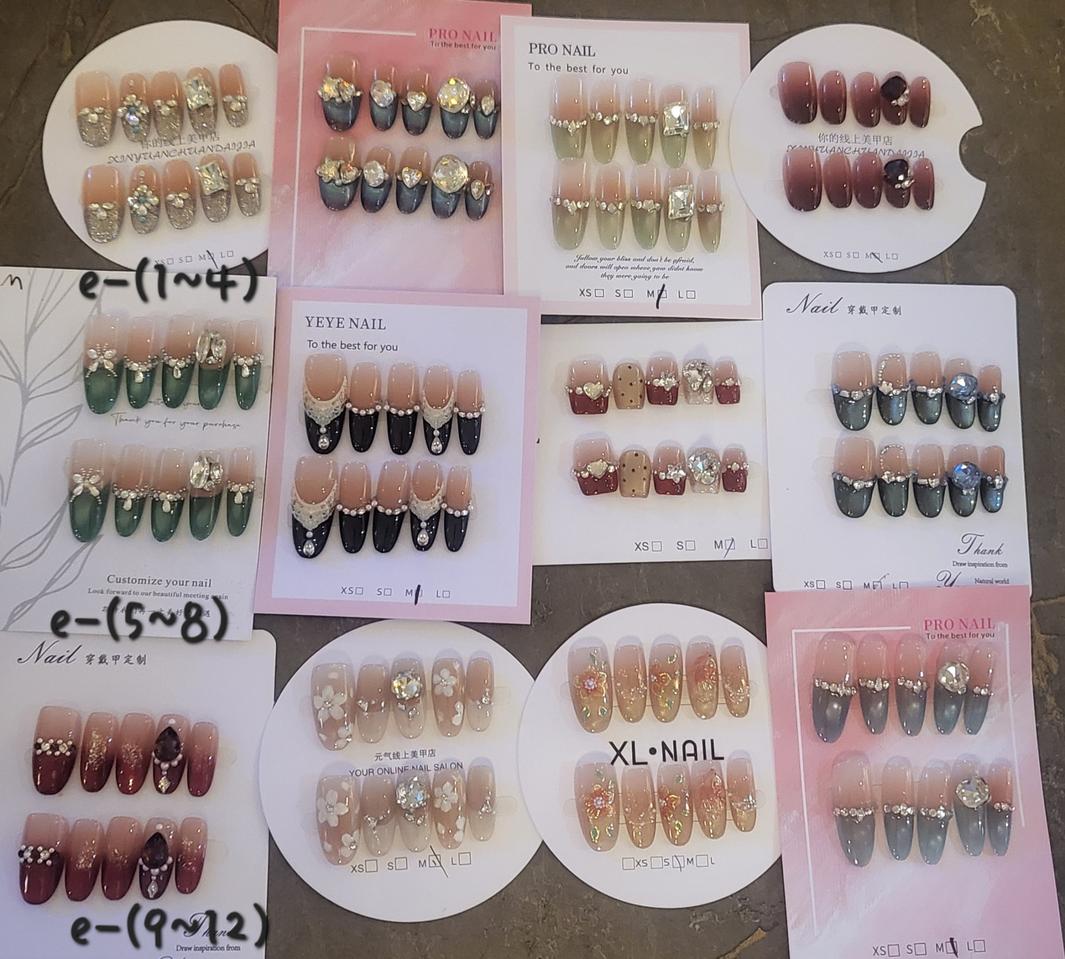 수제네일팁 5000원씩 5