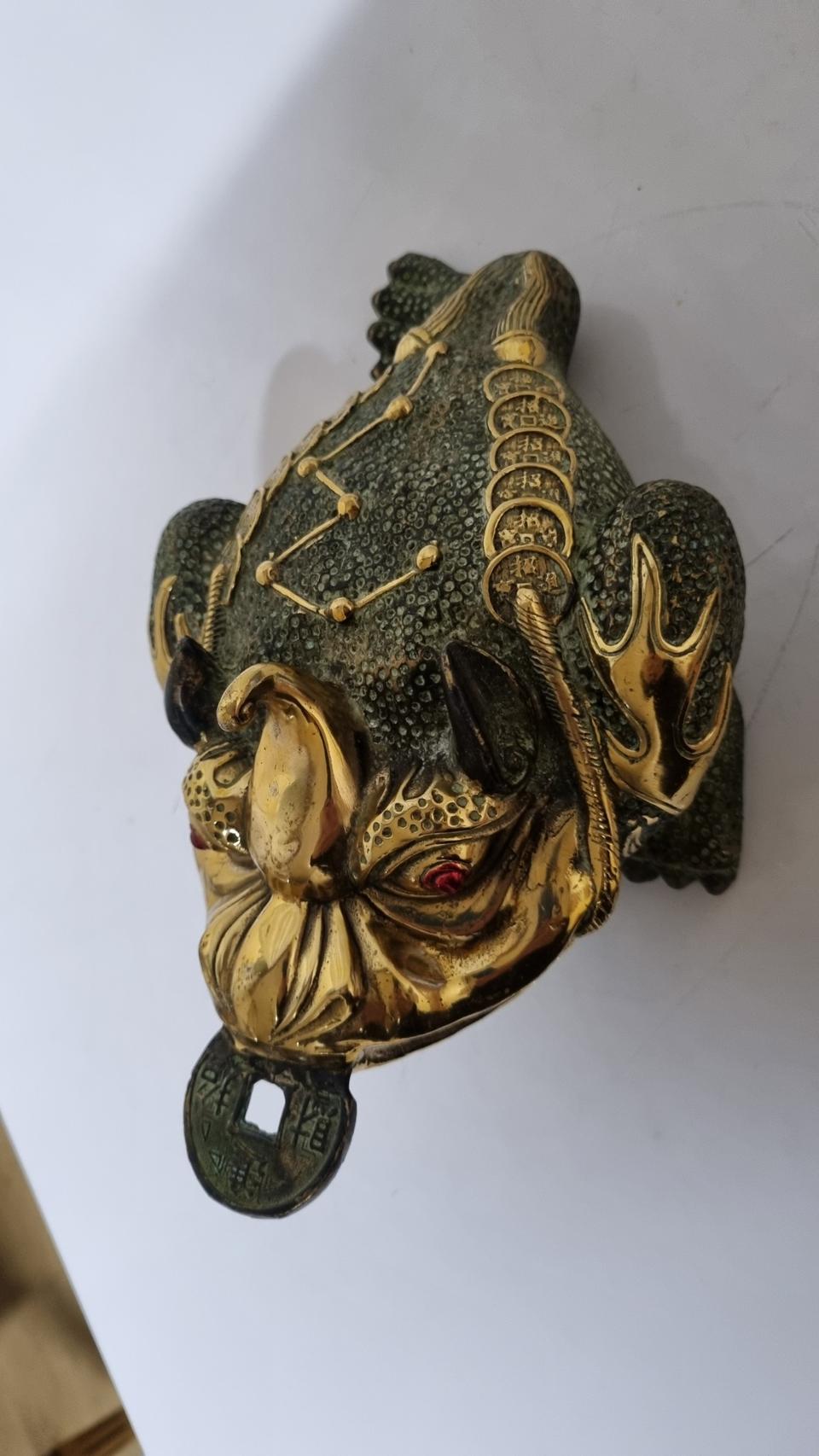 황동 삼족오 복뚜꺼비