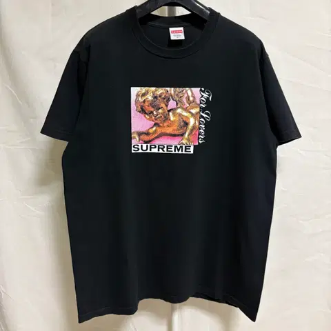 슈프림 20SS 러버스 반팔티 / 블랙, M