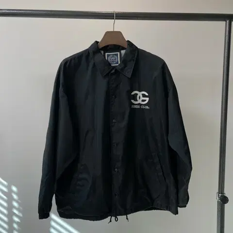 (105) 90s 게스 USA 클럽 코치 자켓