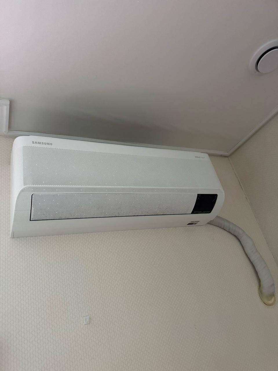 벽걸이에어컨 설치x