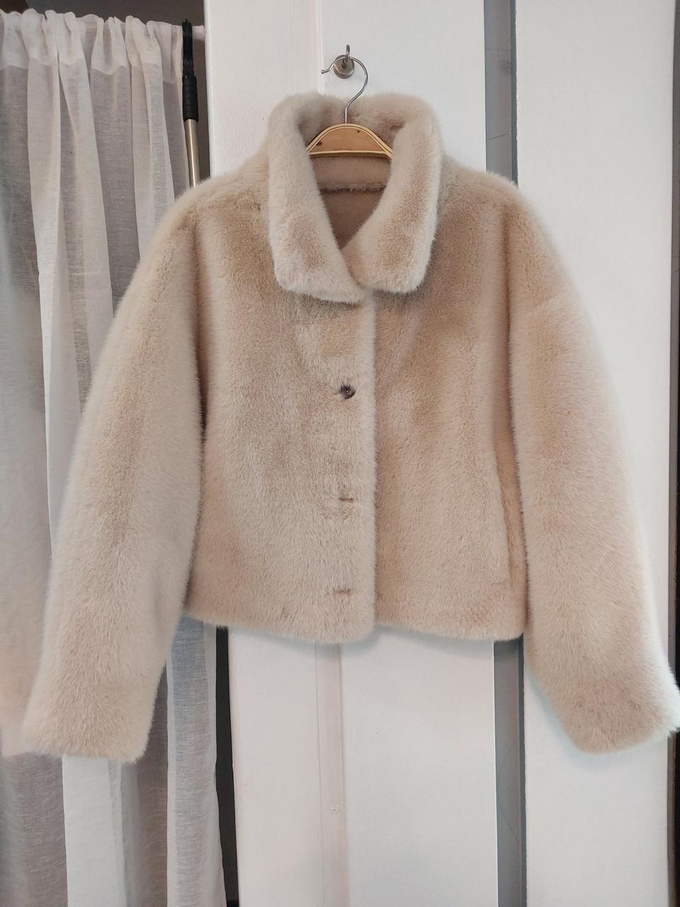 페이크밍크 퍼 무스탕 자켓  95