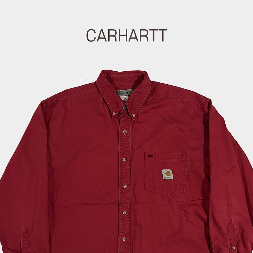 칼하트 FR 포켓로고 긴팔 셔츠 BD066