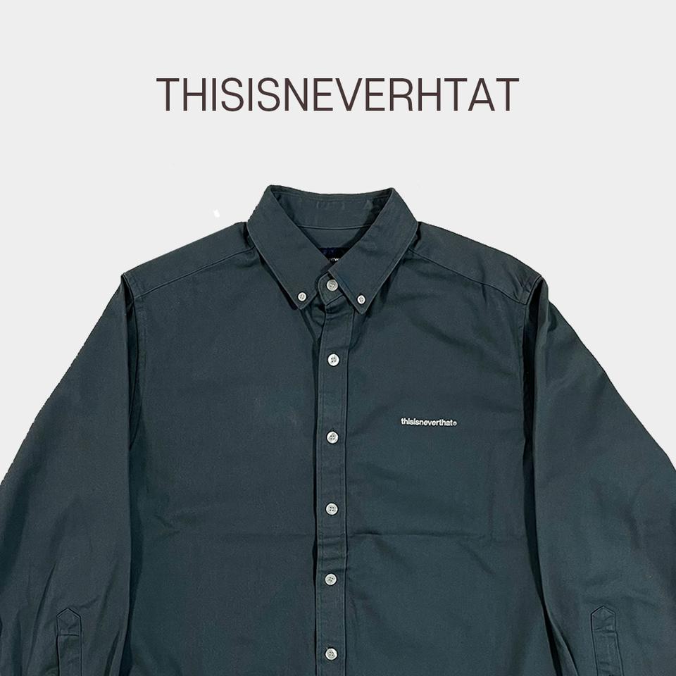 디스이즈네버댓 로고 긴팔 셔츠 BD067