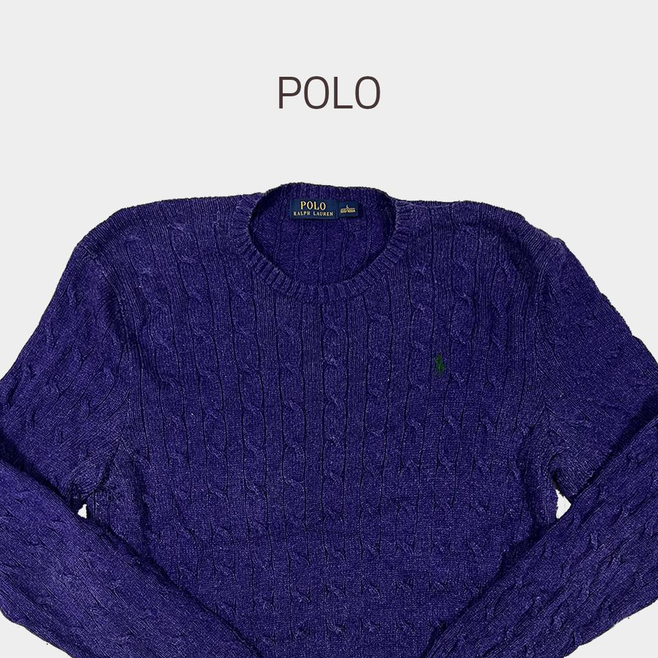 폴로랄프로렌 꽈배기 니트 BD069