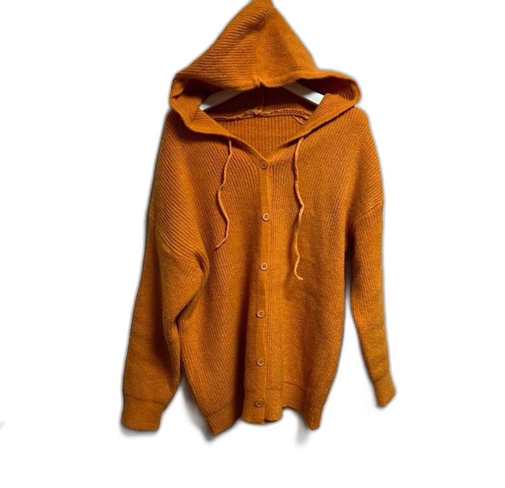 새상품 니트 후드 가디건(S)