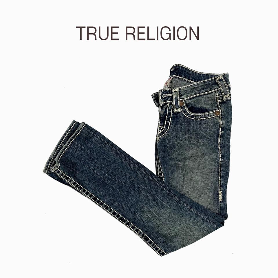 트루릴리젼 연청바지 BD089