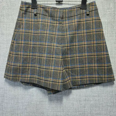 레니본 체크 패턴 반바지 숏팬츠 64