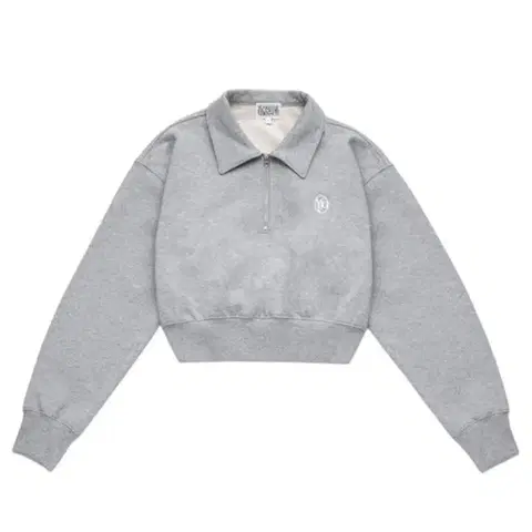 S 마리떼프랑소와저버 하프 반집업 크롭 카라티 맨투맨