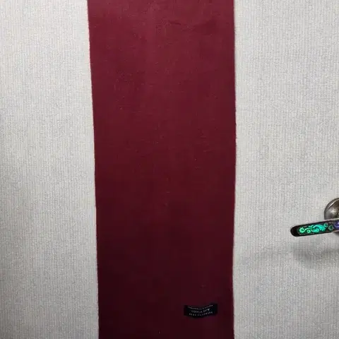 새빌로우 캐시미어 머플러 버건디