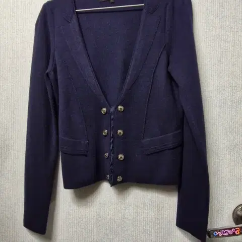 올리브데올리브 네이비 니트 85사이즈