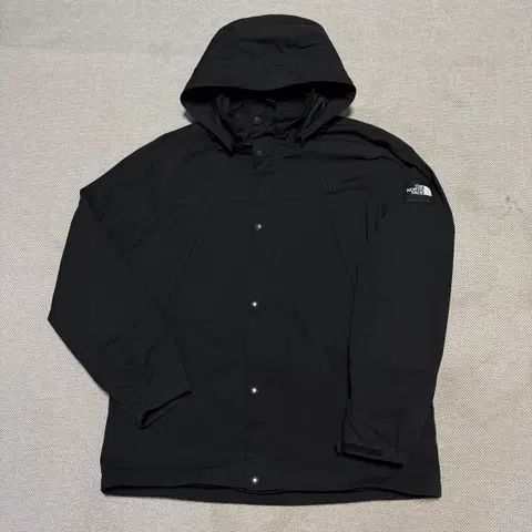 노스페이스 사이드로고 나일론 바람막이