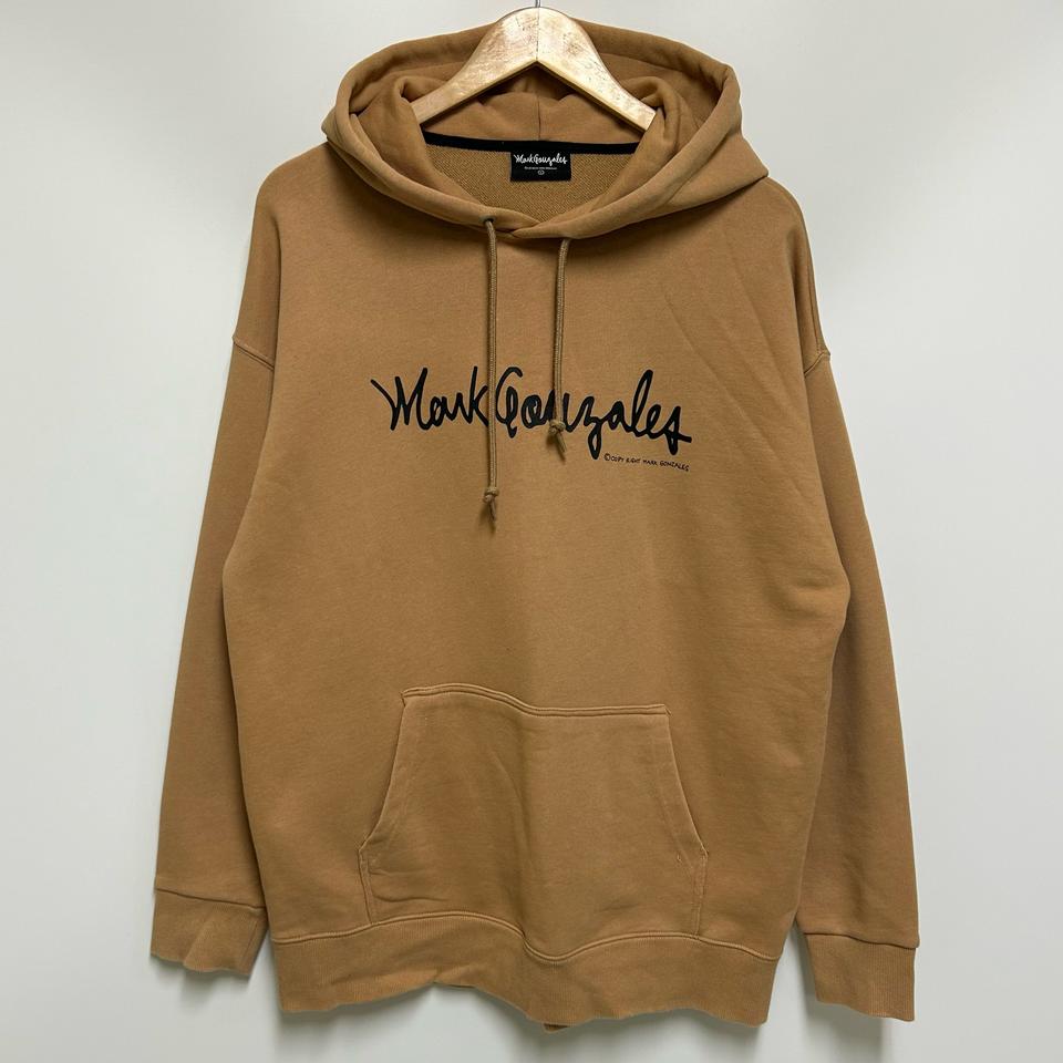 [남자 100]와릿이즌 마크곤잘레스 사인 로고 후드티